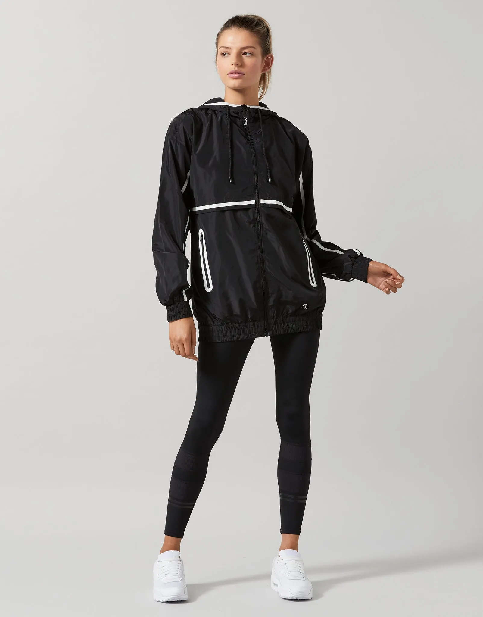 Camila Windbreaker in Black