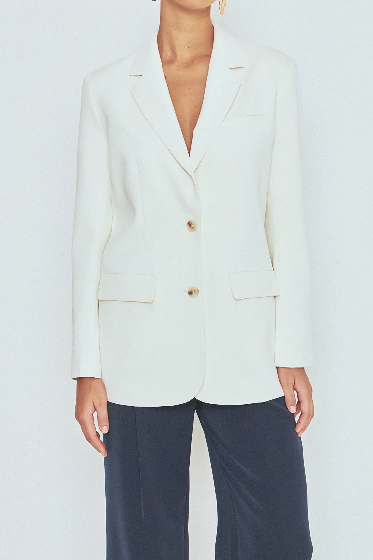 Endless Rose - Buttery Two Button Blazer