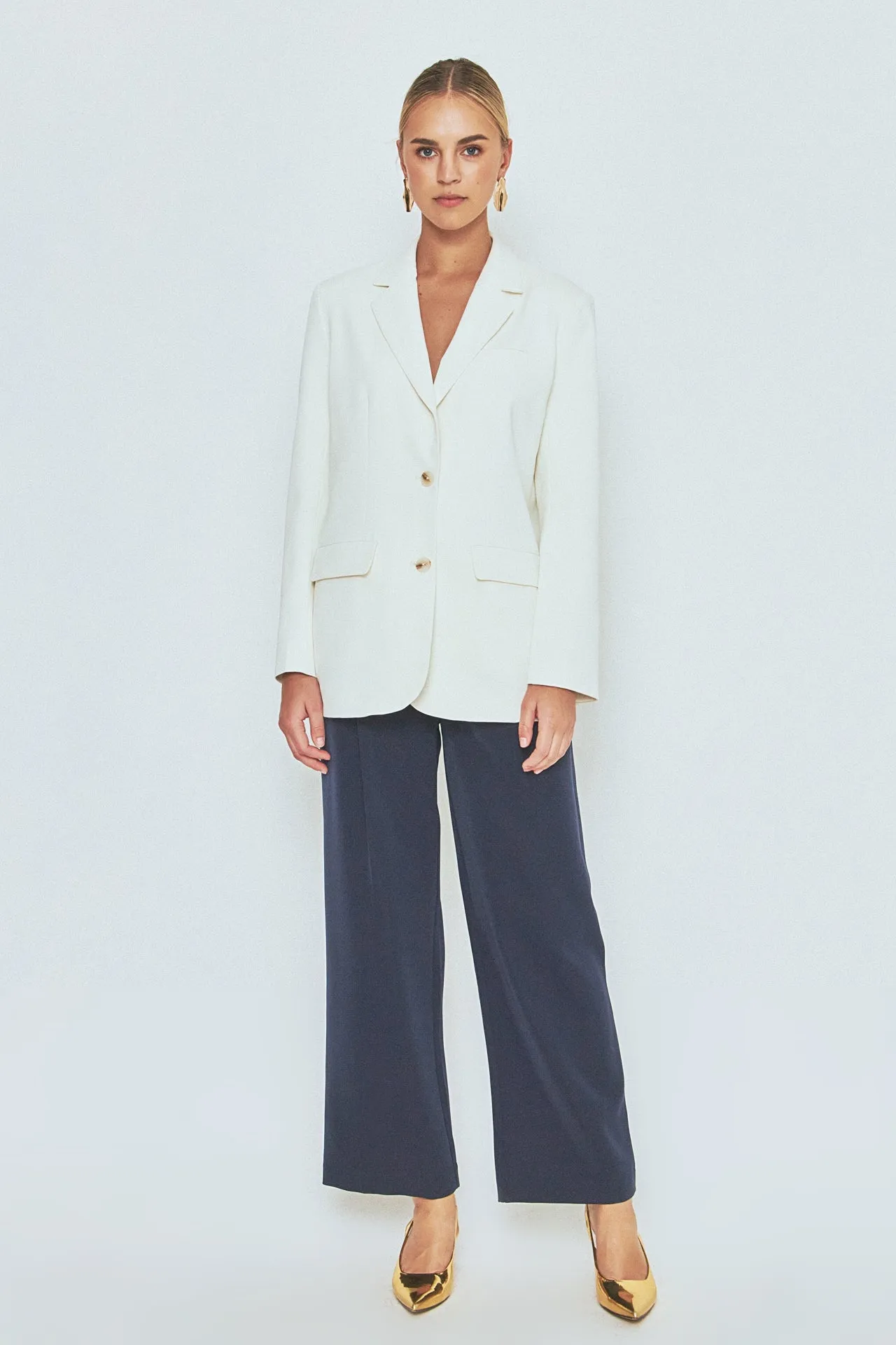Endless Rose - Buttery Two Button Blazer