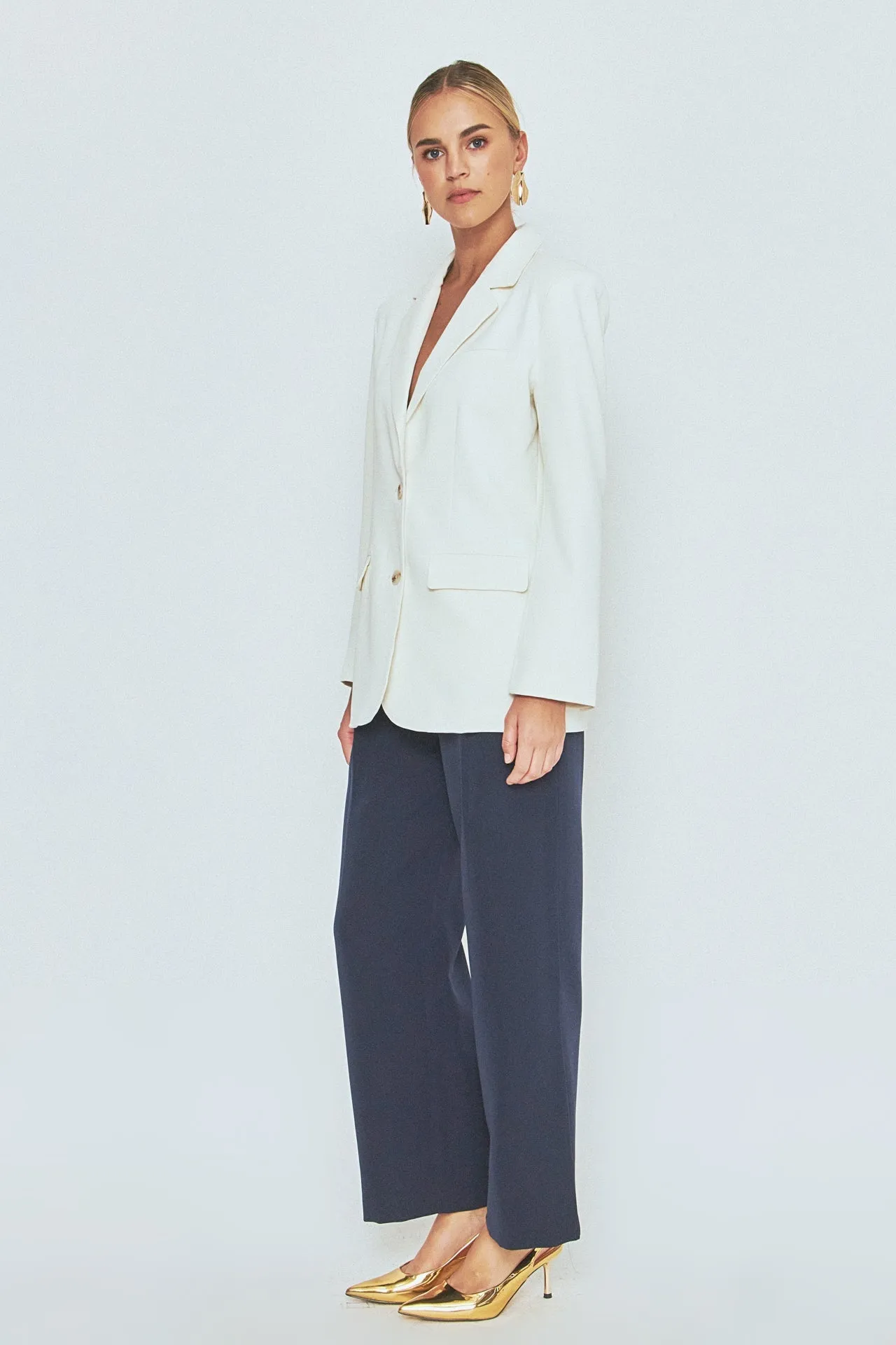 Endless Rose - Buttery Two Button Blazer