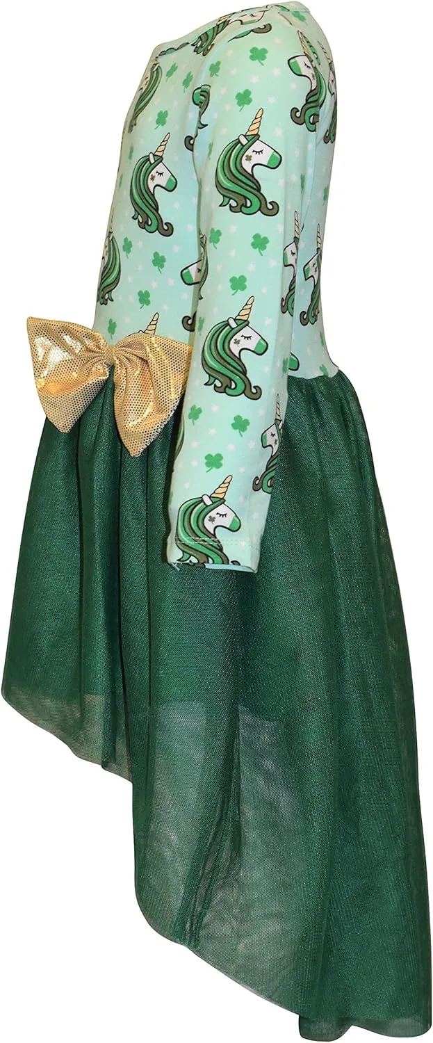 Girls Long Sleeve Tulle Tutu Dresses for Kid and Toddler