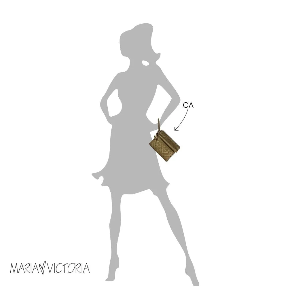 Maria Victoria | Alluring CA | Upcycled, Handwoven, Wristlet