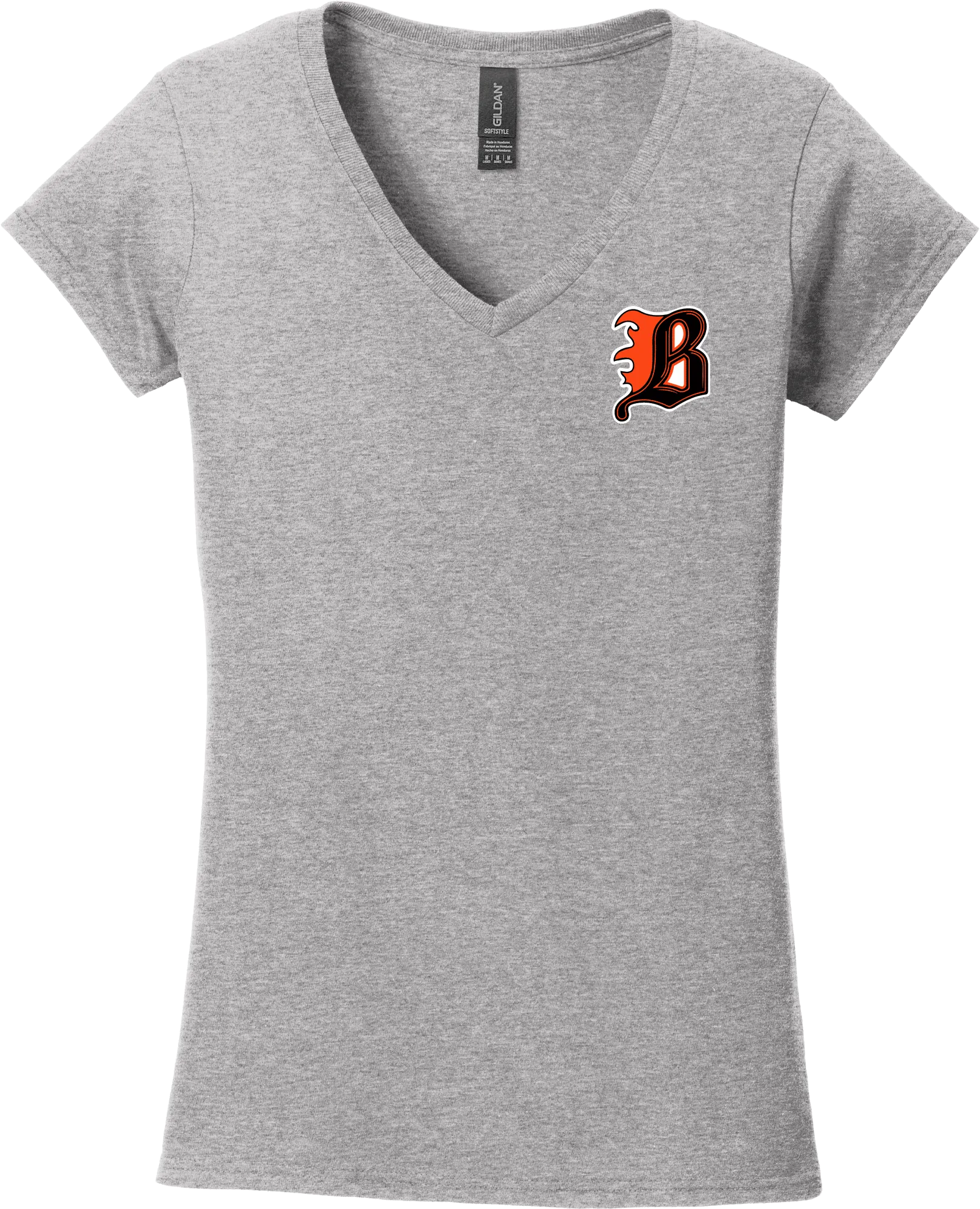 Philadelphia Blazers Softstyle Ladies Fit V-Neck T-Shirt