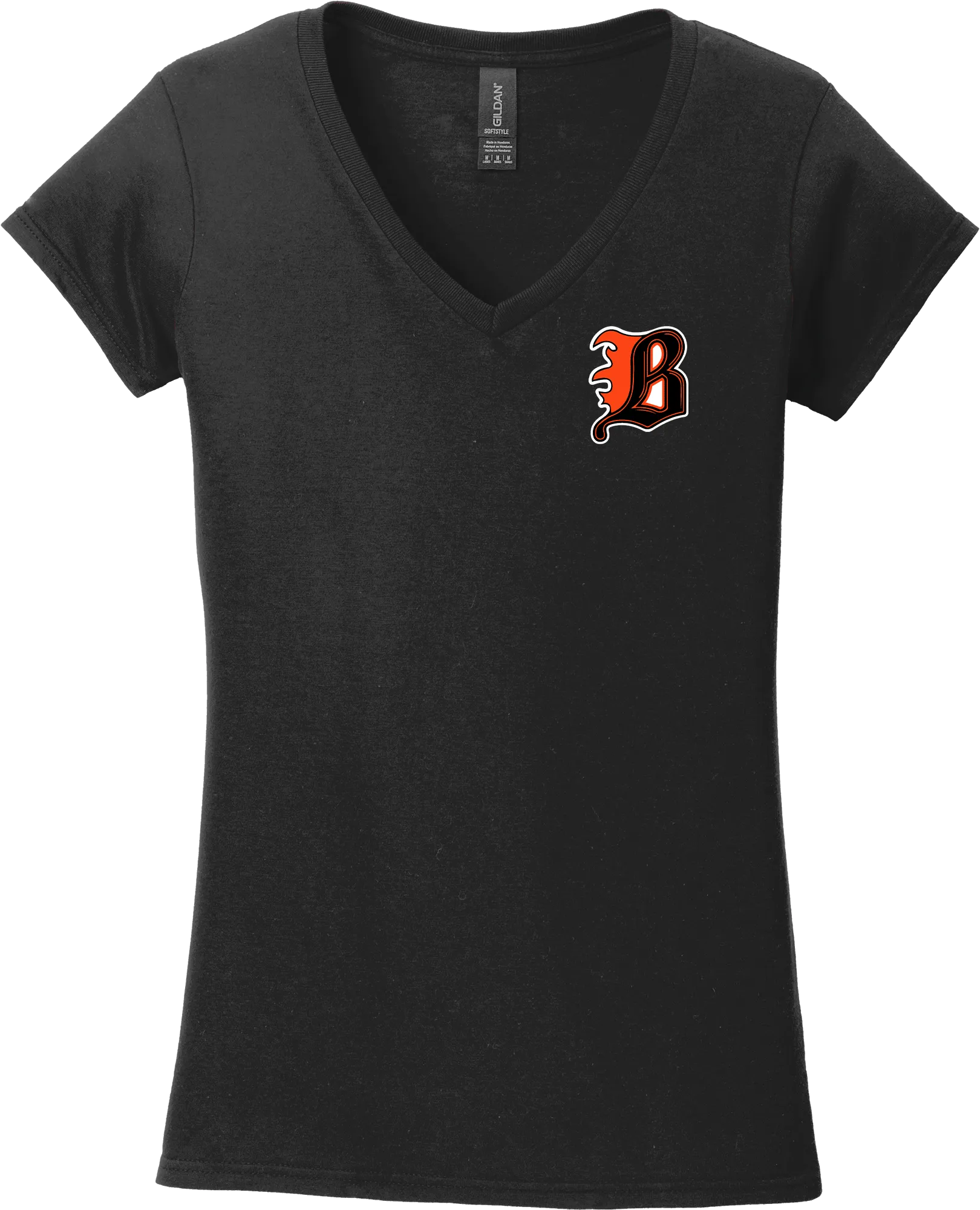 Philadelphia Blazers Softstyle Ladies Fit V-Neck T-Shirt