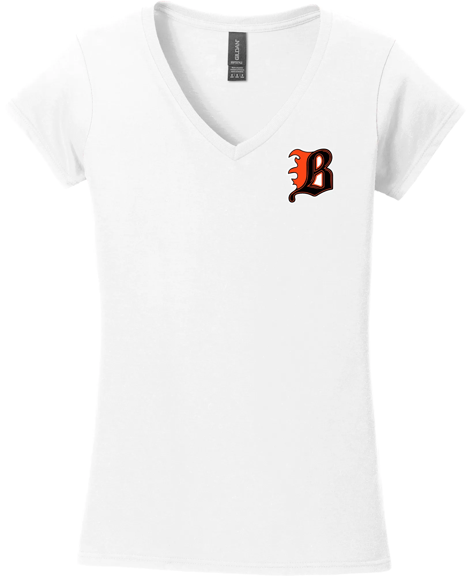 Philadelphia Blazers Softstyle Ladies Fit V-Neck T-Shirt