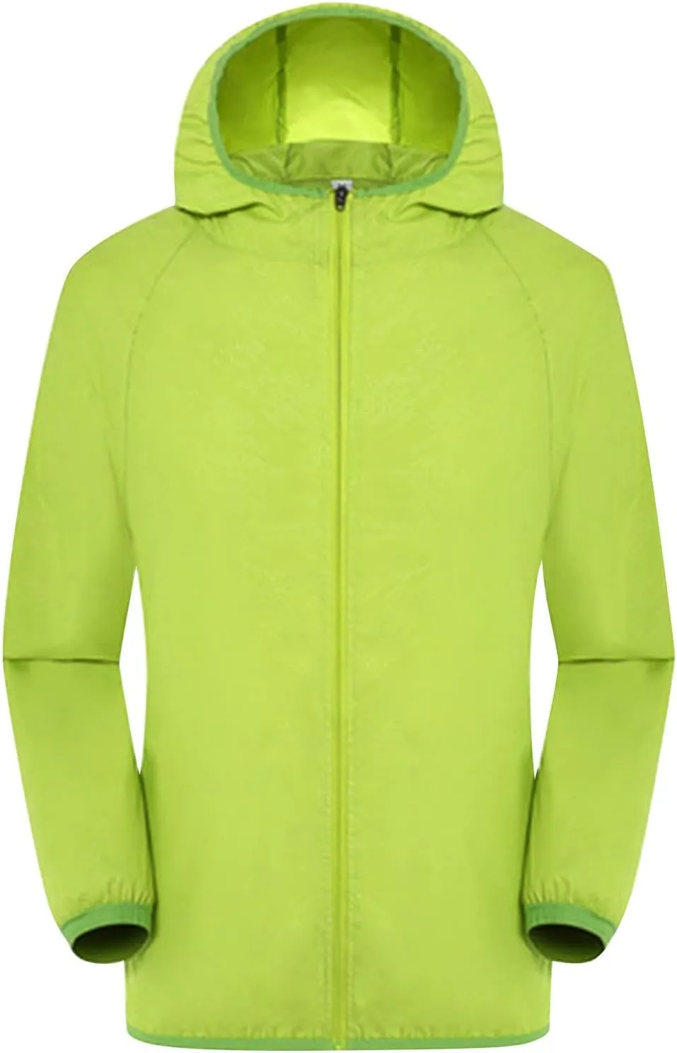 Rain Jacket Women Oversized Sun Protection Windbreaker Unisex coats Packable Hiking Travel Quick Dry Tops with Hood