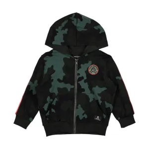 Rock Your Kid Khaki Peace Brother Hoodie