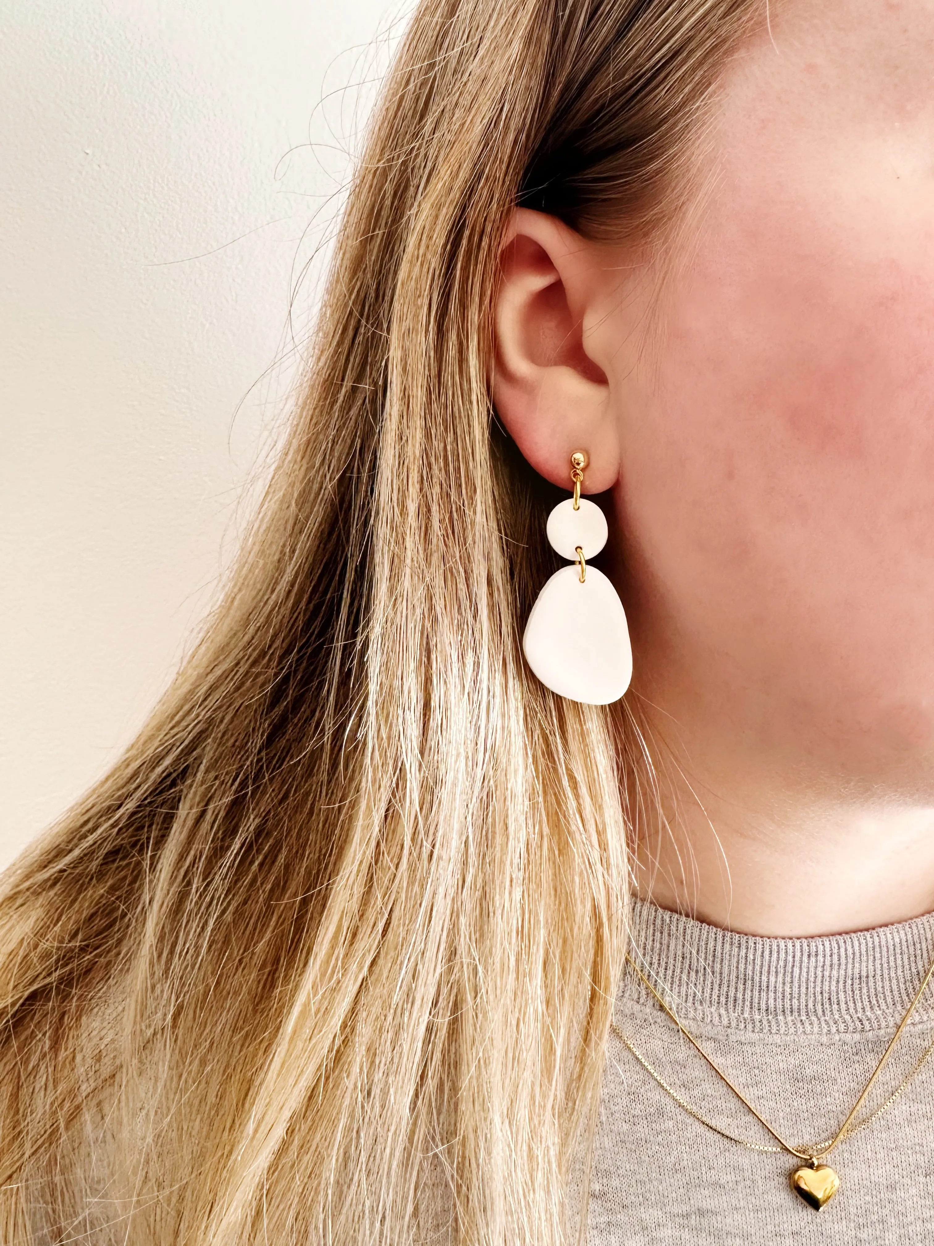 Selma | The Timeless Collection | Handmade Polymer Clay Earrings