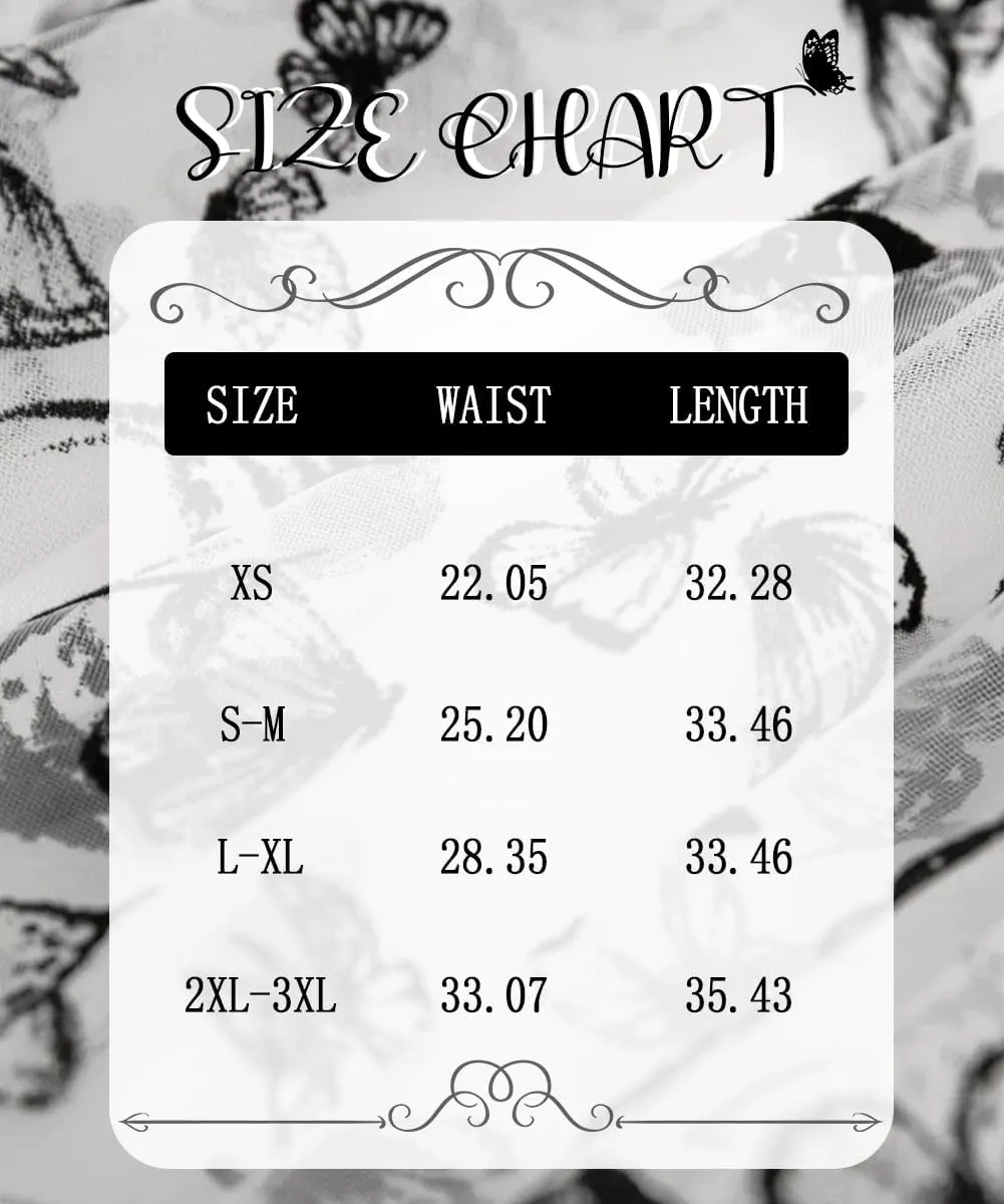 Skirts for Women Midi Long Length Dressy Casual Trendy Summer Tulle A-Line Floral High Waist Skirt