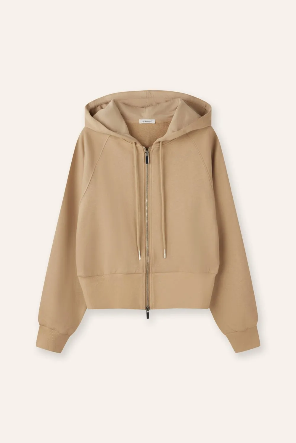 VENICE cotton hoodie jacket (Khaki)