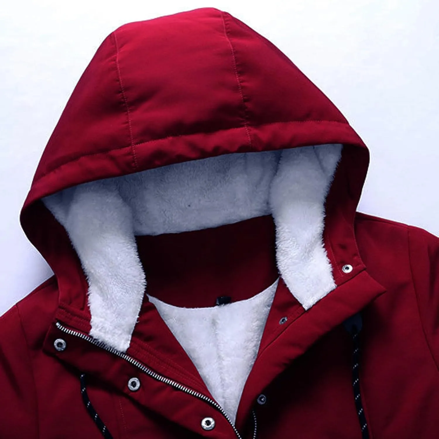 Winter Coats for Women 2025 Plus Size Warm Sherpa Fleece Lined Jackets Hooded Parka Peacoat Outerwear
